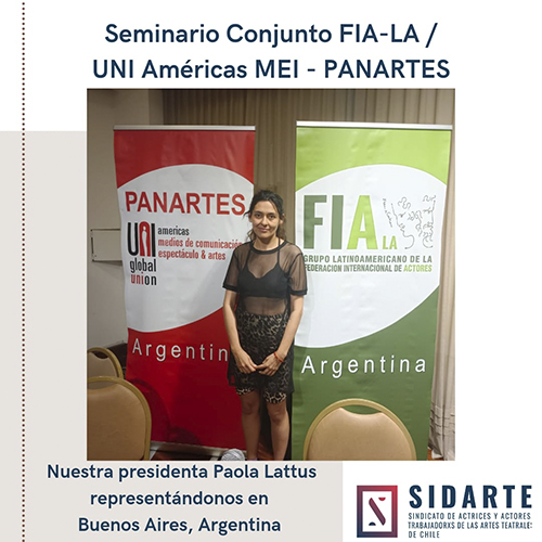 Seminario Conjunto FIA-LA/UNI America MEI-PANARTE en Buenos Aires, Argentina.