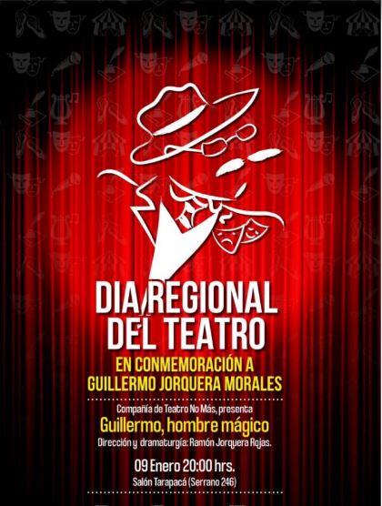 Sidarte Tarapacá celebrará el «Día Regional del Teatro»